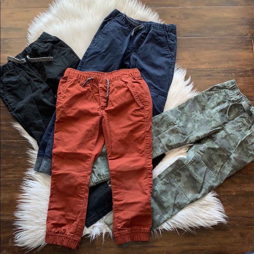 Set of 4 joggers boys 5t